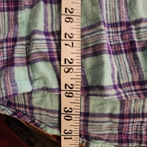 Rue21 Tarea Plaid Sleep Shirt - Picture 6 of 6